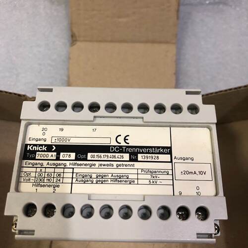 溢价-KCK 控制器模块TYP7000 A1 -078