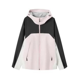 防护外套|商场同款森马外套女防风防雨透湿2024秋新款耐磨冲锋衣