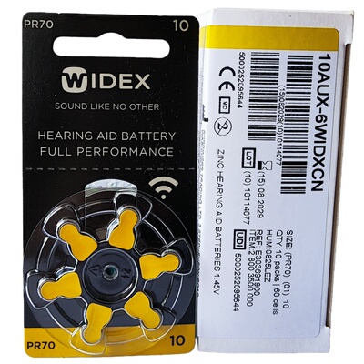 原装唯听电池10助听器电池