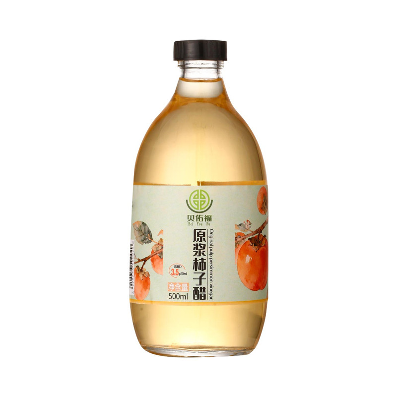 贝佑福原浆柿子醋0糖0脂生酮