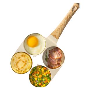 苏泊尔蛋饺专用锅家用轻便四孔煎锅煎蛋锅做蛋饺神器平底锅不粘锅