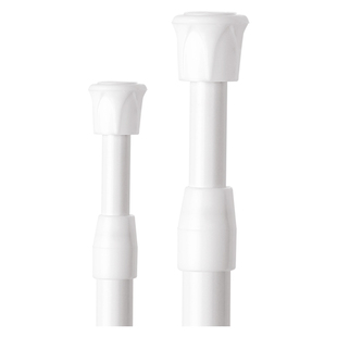 免打孔伸缩细杆衣柜支撑窗帘杆卫生间门帘浴帘收缩挂衣毛巾晾衣杆