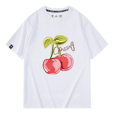 休闲宽松纯棉情侣短袖