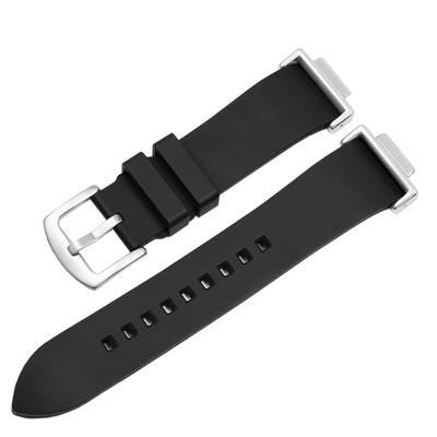 氟橡胶手表带适配卡西欧DW5600