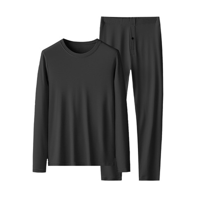 高支莫代尔长袖长裤秋衣秋裤情侣