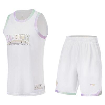 Lining/李宁正品专业篮球系列男子宽松速干透气运动套装AATT013