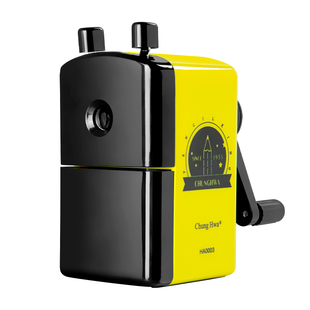 中华大口径手摇卷笔刀大三角铅笔削笔机粗杆粗铅笔削笔器刨笔刀彩铅炭笔绞笔粗孔粗笔速写转笔刀6700适用笔刨