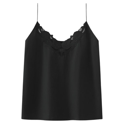 SETTE SEVEN·吊带绣花背心