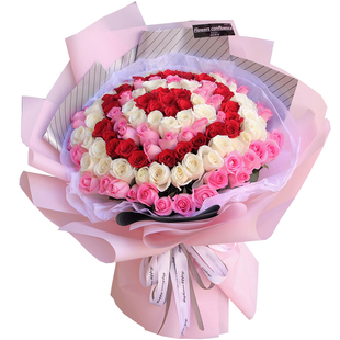 深圳鲜花速递康乃馨花束福田罗湖南山宝安龙岗广州生日同城配送店