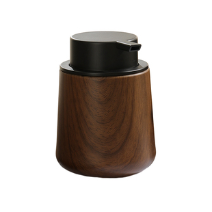 起泡器洗手液瓶子胡桃木纹色分装瓶慕斯打泡器洗面奶泡沫起泡瓶