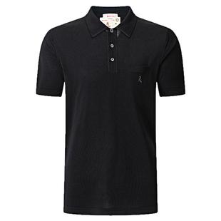 梦特娇[进口亮丝/专柜同款]男装短袖T恤2025新款夏季薄冰丝polo衫