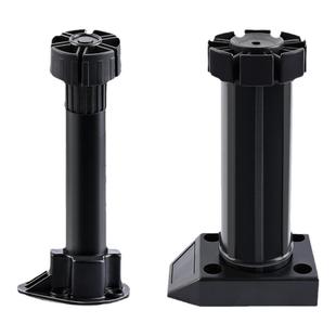 橱柜塑料柜脚可调节支撑腿厨房柜子地脚厨柜底部踢脚线挡板调整脚