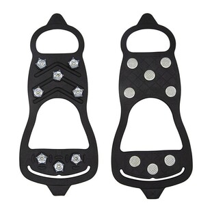 冰爪防滑鞋套户外冰上雪地冬季鞋钉鞋底神器登山五齿雪爪老人儿童