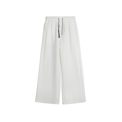 DUPU CONTRACTED宽松微阔慵懒休闲卫裤 舒适松弛版型微阔慵懒风格