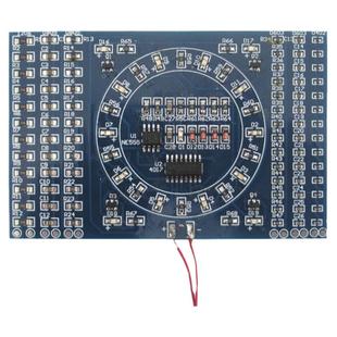 伍陆电子贴片旋转流水灯DIY套件SMT元件焊接练习板技能训练实训