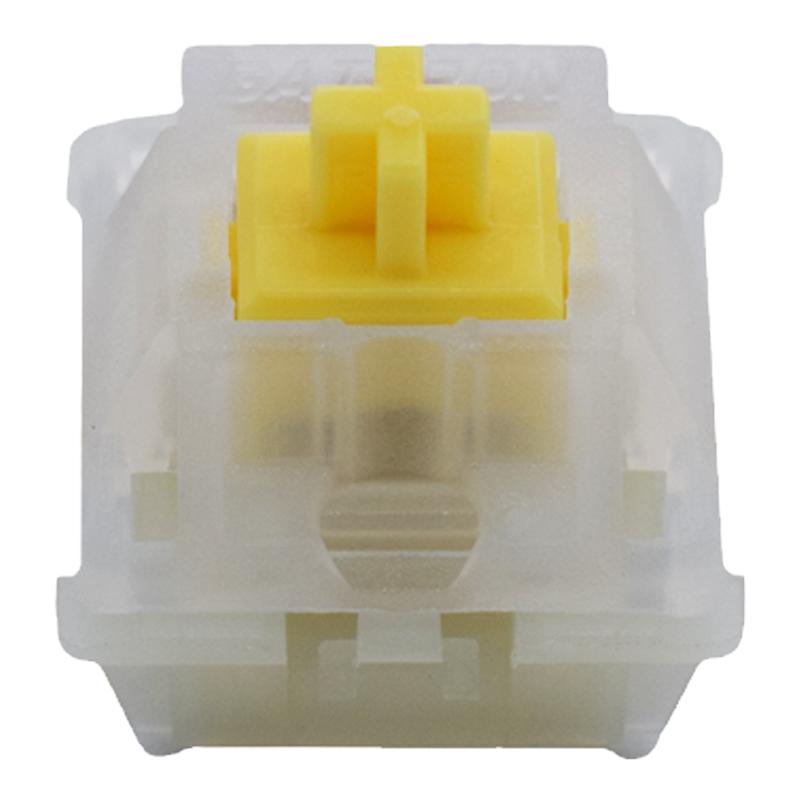 GATERON佳达隆KS-3机械键盘轴体G黄轴键盘改装替换开关黑轴5pin