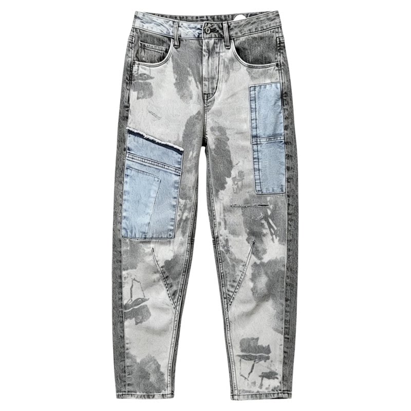 ABLEJEANS牛仔裤潮流解构风女裤