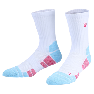 KELME卡尔美篮球袜男夏季专业实战精英毛巾底蓝旗袜子运动缓震