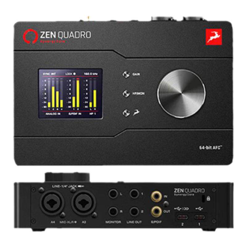 Antelope羚羊Zen quadro外置便携USB声卡接口otg手机直播录音唱歌