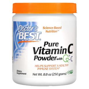 香港直发Doctor's best金达威维生素C粉免疫系统健康250g