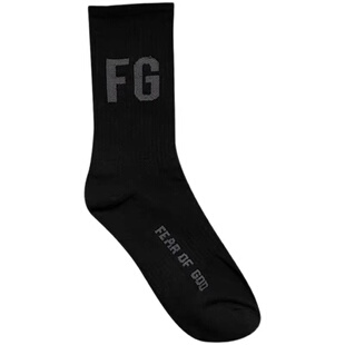 FOG FEAR OF GOD主线FG字母富贵袜子长筒棉袜高街男女情侣潮袜
