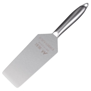 不锈钢砖刀圆把瓦刀单面泥刀大小号瓦工泥水工砌墙轻薄切砖刀