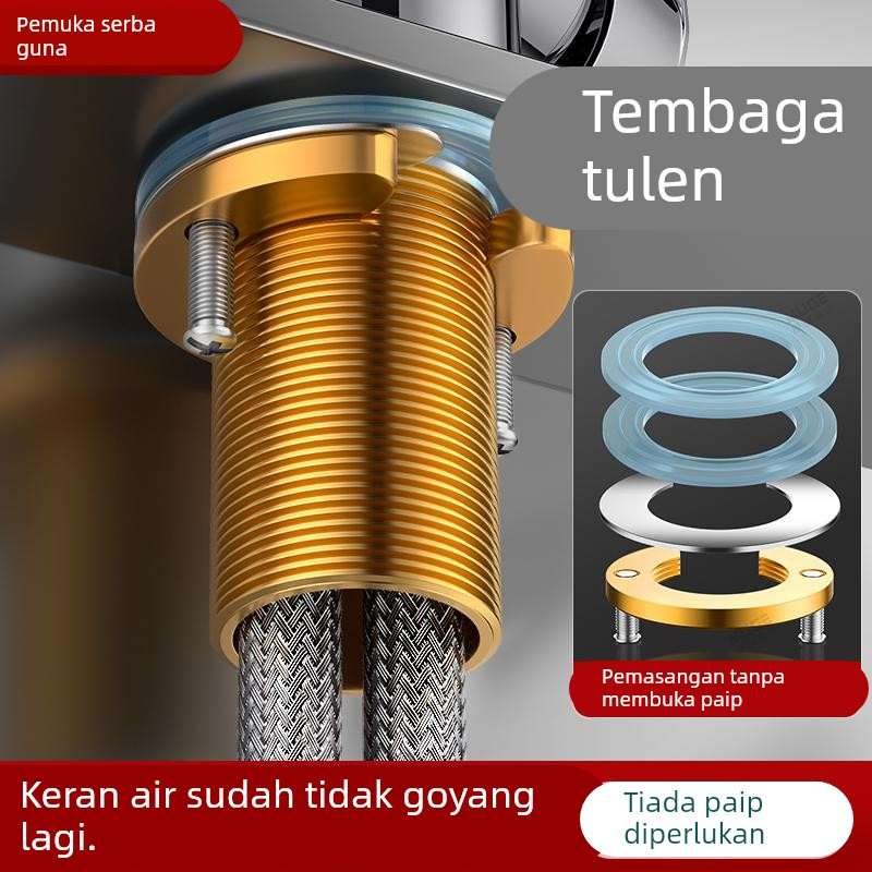 冷热厨房水龙头防松动螺母固定神器洗菜盆底座紧固件连接配件大全