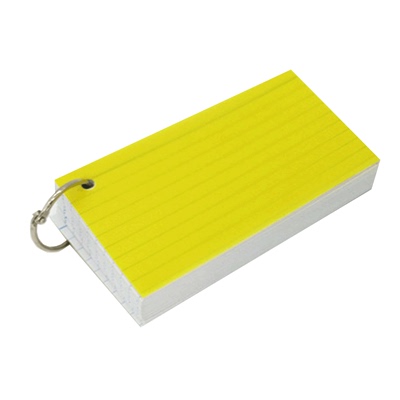 美国外贸尾货横线便签卡片索引卡