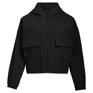 安德玛官方UA Unstoppable 女子训练运动保暖连帽宽松外套6005502