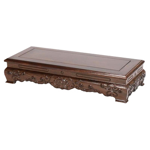 实木质底座红木托架加高垫高工艺品摆件加高垫高花瓶佛像石头香炉