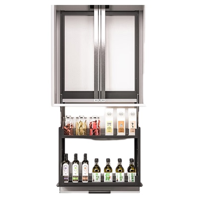 梦隅手动垂直下拉上下升降拉篮