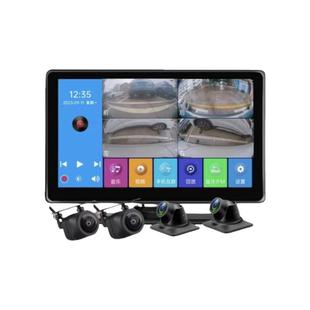 汽车改装行车记录仪显示器7寸10寸IPS高清触摸显示屏停车监控一体