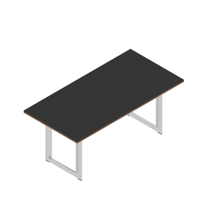 长物造物|浮岛餐桌 中古极简方桌家用实木岩板餐桌椅组合设计师款