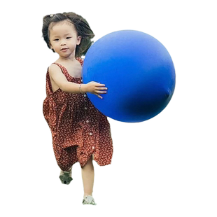 儿童大气球双层加厚防爆36寸超大号批发安全无毒公园户外草地玩具