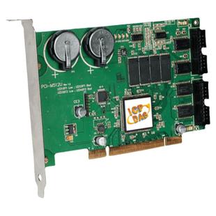 泓格PCI-M512U/FC16U高速IO卡512KB内存储卡及数字量输入出记忆卡