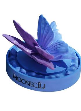 扩香石蝴蝶香薰车内摆饰暮色十里