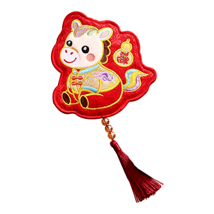 2026新款马年布艺红包袋春节过年儿童高档压岁钱包刺绣千元利是封