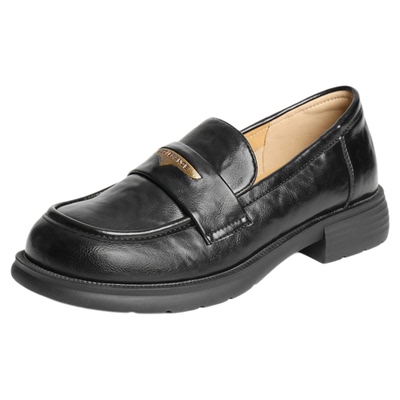 百丽海鸥英伦风乐福鞋25新款