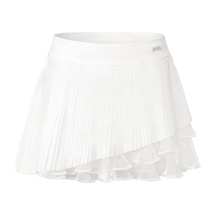 华尔兹网球裙女带底裤羽毛球绝美高尔夫运动百褶短裙新款PomPeche