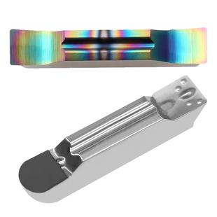 PCD金刚石槽刀片圆弧R1R2高光铝用切断刀七彩彩色CBN氮化硼割刀粒