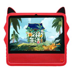 适用天猫精灵CC10保护套电池版10英寸智能屏CC10硅胶套可爱手提CC10智能屏音箱配件全包防摔外套软壳