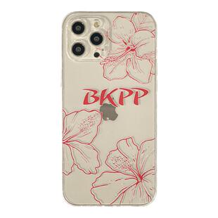 Benefit艺术创意扶桑花BKPP17pro16适用15苹果13promax手机壳iphone12mini防摔14promax新11xs简约xr透明8p7