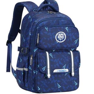 迪士尼儿童书包男小学生123一6年级2026新款男童米奇书包双肩背包