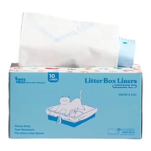 猫砂袋猫砂盆专用垃圾袋大号加厚4丝束口袋抽绳猫砂袋猫厕所集便