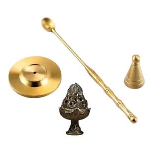 檀香沉香香道用具香模锥香模塔香模仿铜铜香模香道用品香粉模具