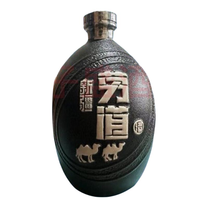 新疆劳道酒大黑坛52度浓香型白酒1000ml一件8瓶纯粮酿造正品包邮