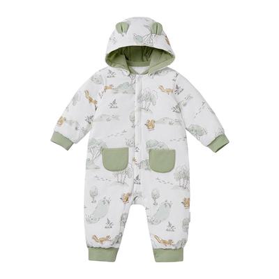 全棉时代婴儿针织微厚连体服