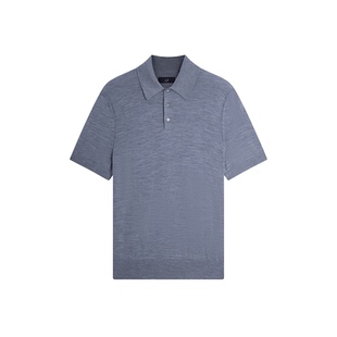 dunhill登喜路男士美利奴羊毛短袖 Polo 衫春夏