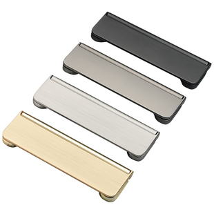 高级感衣柜电视柜床头柜茶几抽屉暗拉手隐形翻板明装翻盖隐藏拉手