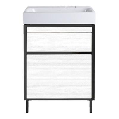 科勒组合60cm梳妆台一体式卫浴柜